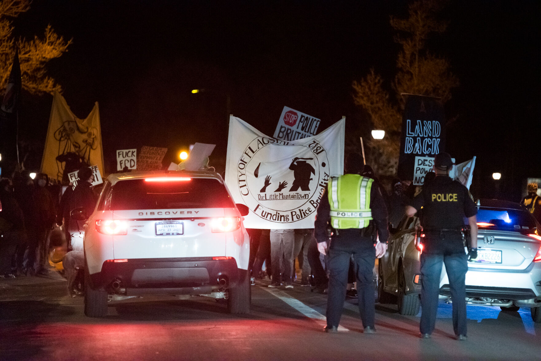Gallery: Police brutality protest weaves through Flagstaff